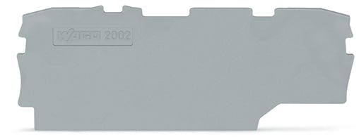 WAGO ITALIA SRL - WAG2002-1991 PIASTRA TERMINALE E INTERMEDIA SPESSA 1
