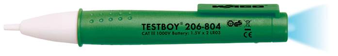 WAGO ITALIA SRL - WAG206-804 TESTBOY CON LAMPADINA INTEGRATA