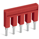 WAGO ITALIA SRL - WAG2002-410/000-005 PONTICELLO 10 POLI ISOLATO ROSSO