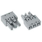 WAGO ITALIA SRL - WAG770-243 PRESA 3 POLI, GRIGIA