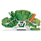 WAGO ITALIA SRL - WAG2007-8807 MORSETTO DI TERRA PER 2 CONDUTTORI VERDE