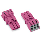 WAGO ITALIA SRL - WAG890-283 PRESA 3 POLI COD B 1,50 MMQ ROSA