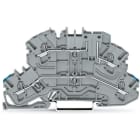 WAGO ITALIA SRL - WAG2002-2662 MORSETTO DI BASE A DUE PIANI GRIGIO