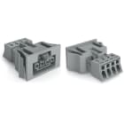 WAGO ITALIA SRL - WAG890-744 PRESA INNESTO SCATTO 4P B GRIGIO