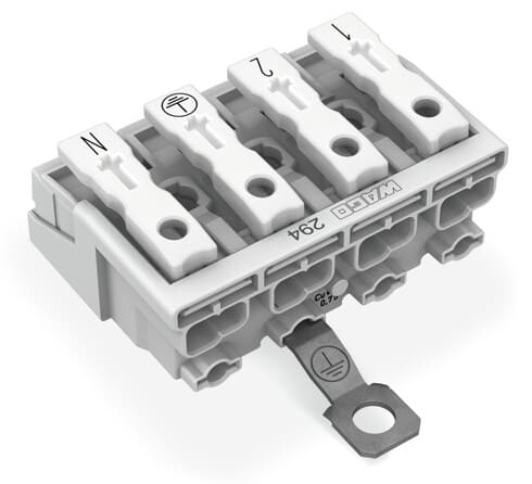 WAGO ITALIA SRL - WAG294-5414 CONN PULS EST TERRA VITE 4P 2,5MMQ 85 C