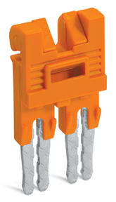 WAGO ITALIA SRL - WAG282-432/100-000 PONTICELLO 2 POLI ISOLATO ARANCIONE