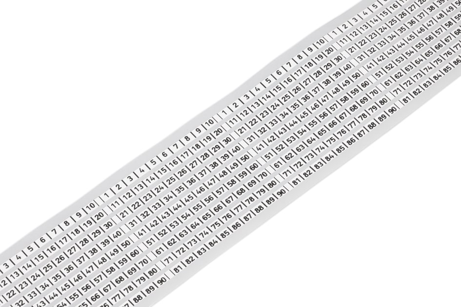 WAGO ITALIA SRL - WAG210-831 MARCATURA NASTRO L 2,3MM VUOTO ADESIVO B