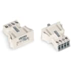 WAGO ITALIA SRL - WAG890-734 SPINA INNESTO SCATTO 4P A BIANCO