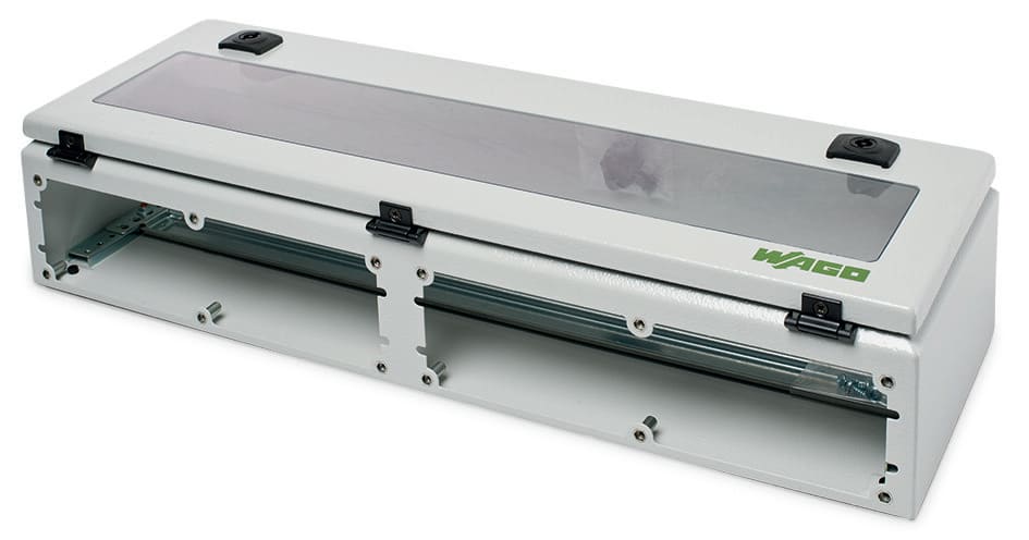 WAGO ITALIA SRL - WAG850-816/002-000 SCATOLA IP65 LAMINA ACCIAIO RA7035 LXAXP