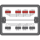 WAGO ITALIA SRL - WAG899-631/311-000 SCATOLA DI DISTRIBUZIONE CORRENTE MONOFA