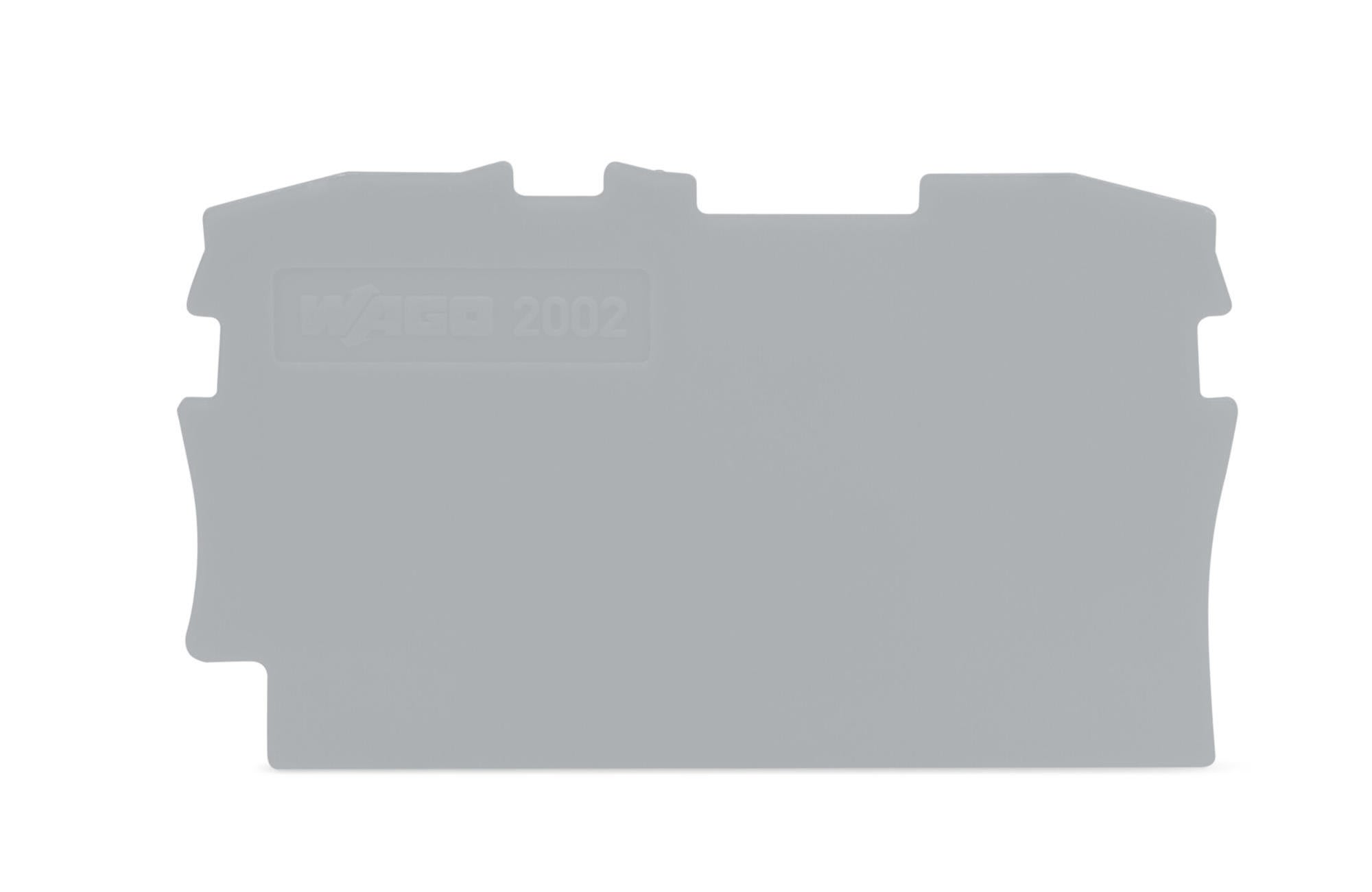 WAGO ITALIA SRL - WAG2002-1291 PIASTRA TERMINALE E INTERMEDIA SPESSA 0,