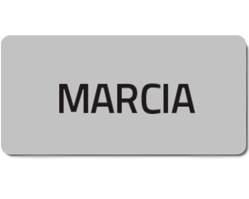 NEW ELFIN SRL - NEW02001T TARGHETTA ADES.MARCIA