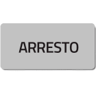 NEW ELFIN SRL - NEW02002T TARGHETTA ADES.ARRESTO