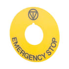 NEW ELFIN SRL - NEW020D23 TARGH.GIALLA D60 EMERGENCY STOP