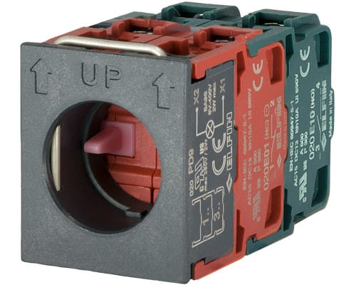 NEW ELFIN SRL - NEW020GE22 EL.CONTATTO 2NO+2NC CON FLANGIA