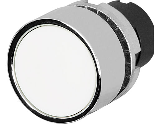 NEW ELFIN SRL - NEW020PTAIBW PULSANTE T.INTERO BIANCO MET.