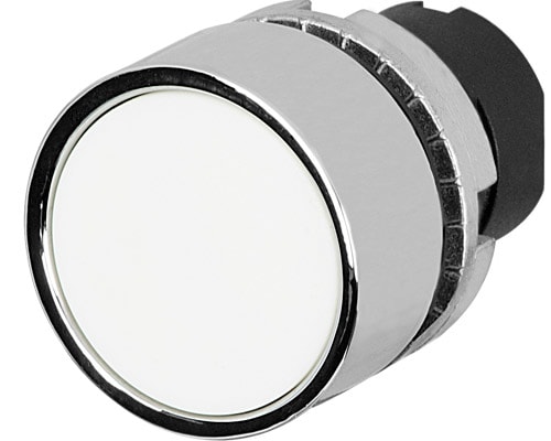 NEW ELFIN SRL - NEW020PTAIBW PULSANTE T.INTERO BIANCO MET.