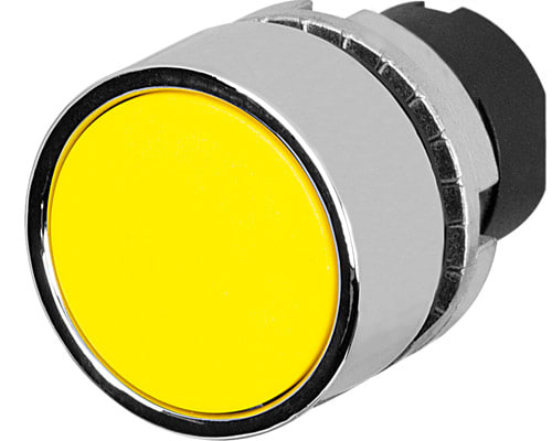 NEW ELFIN SRL - NEW020PTAIGW PULSANTE T.INTERO GIALLO MET.