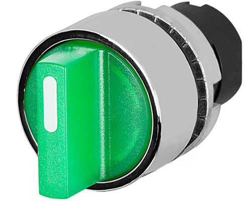 NEW ELFIN SRL - NEW020STAMLOVWC SELETTORE T.MAN.LUM.3P.VERDE MET.R.