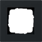 GIRA - GIR0211095 PLACCA 1-M PIATTO GIRA E2 NERO O