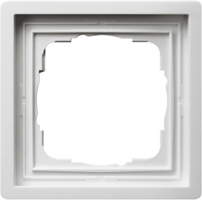 GIRA - GIR0211112 MASCH.COPERTURA 1X GIRA F100 BNC PURO