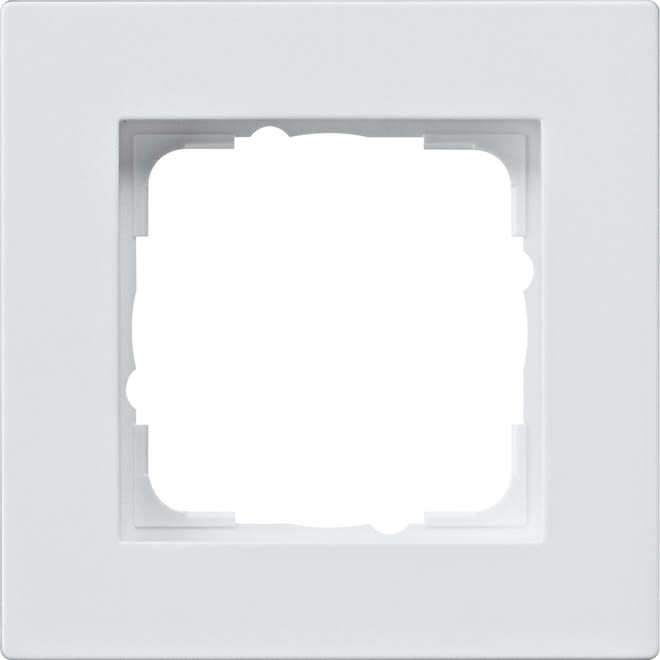 GIRA - GIR0211225 PLACCA 1-M PIATTO GIRA E2 BNC PURO S