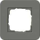 GIRA - GGI0211413 PLACCA 1-M GIRA E3 GRIGIO SC./BNC PURO