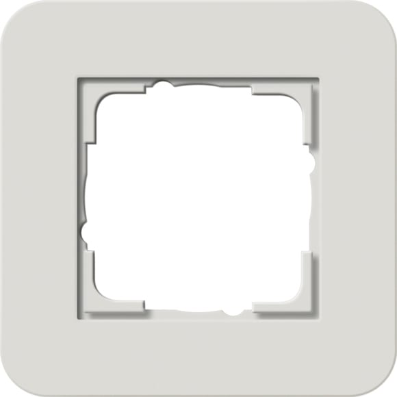 GIRA - GGI0211421 PLACCA 1-M GIRA E3 GRIGIO CH./ANTRAC.