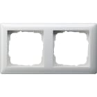 GIRA - GGI021203 PLACCA 2-M GIRA STANDARD 55 BNC PURO