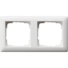 GIRA - GGI021204 PLACCA 2-M GIRA STANDARD 55 BNC PURO S