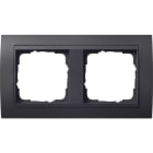 GIRA - GIR021208 MASCH. COPERTURA 2X PER ANTRACITE GIRA E