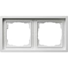 GIRA - GIR0212112 PLACCA 2-M GIRA F100 BNC PURO