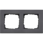 GIRA - GGI0212235 PLACCA 2-M PIATTO GIRA E2 ANTRACITE