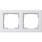 GIRA - GIR021229 PLACCA 2-M GIRA E2 BNC PURO