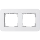 GIRA - GGI0212410 PLACCA 2-M GIRA E3 BNC PURO/BNC PURO