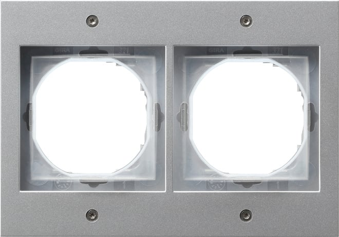 GIRA - GIR021265 PLACCA2-MGIRATX_44(PAIN)C.ALLUM.