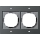 GIRA - GGI021267 PLACCA 2-M GIRA TX_44 (PA IN) ANTRACITE