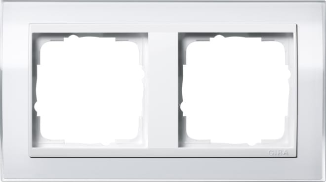 GIRA - GIR0212723 MASCH. COPERTURA 2X PER BIANCO PURO GIRA