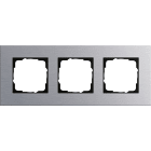 GIRA - GIR021317 PLACCA 3-M GIRA ESPRIT ALLUMINIO