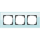 GIRA - GIR021318 PLACCA 3-M GIRA ESPRIT VETRO MENTA