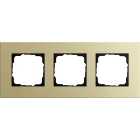 GIRA - GGI0213217 PLACCA 3-M GIRA ESPRIT ALLUM.ORO CH.(ANO