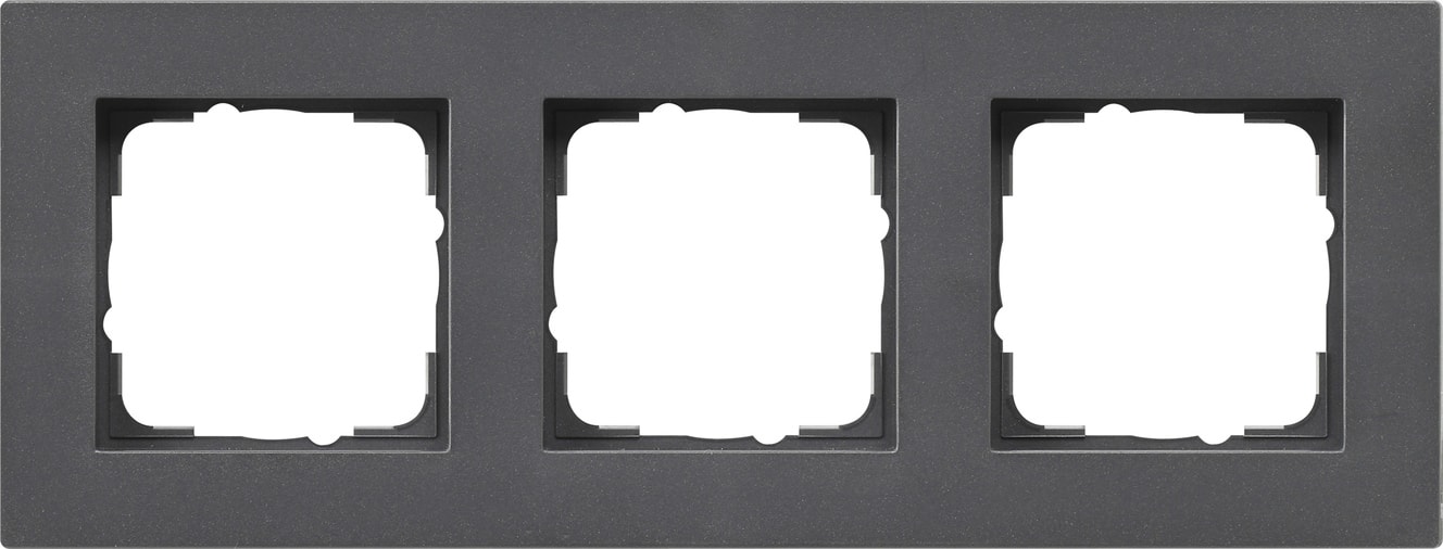 GIRA - GGI0213235 PLACCA 3-M PIATTO GIRA E2 ANTRACITE