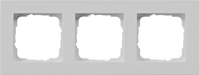 GIRA - GIR0213375 PLACCA 3-M PIATTO GIRA E2 GRIGIO O