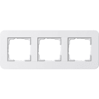 GIRA - GIR0213410 PLACCA 3-M GIRA E3 BNC PURO/BNC PURO