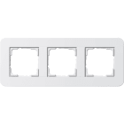 GIRA - GGI0213410 PLACCA 3-M GIRA E3 BNC PURO/BNC PURO