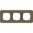 GIRA - GIR0213426 PLACCA 3-M GIRA E3 OMBRA/ANTRAC.