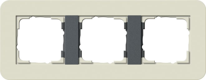 GIRA - GIR0213427 PLACCA 3-M GIRA E3 SABBIA/ANTRAC.