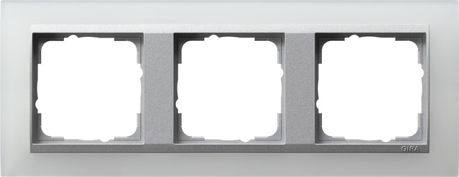 GIRA - GIR021350 PLACCA 3-M INTERM.PL. C.ALLUM. GIRA EVEN