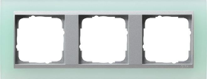 GIRA - GIR021351 PLACCA 3-M INTERM.PL. C.ALLUM.