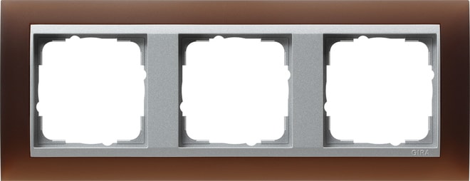 GIRA - GGI021359 PLACCA 3-M PL.INTERM. CAL(VERN.)